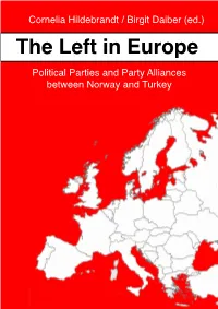 The Left in Europe