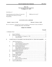 Federal Communications Commission FCC 05-13 Before the Federal Communications Commission Washington, D.C. 20554 in the Matter Of