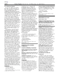 Federal Register/Vol. 85, No. 114/Friday, June 12, 2020/Notices