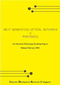 Optical Networking and Photonics Technology Players Based Locally and the Would-Be Players from Abroad, Both in the Private and Public Sectors