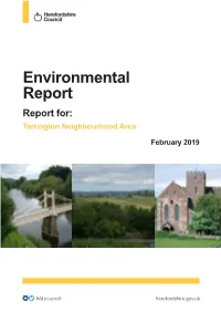 Tarrington Environmental Report February 2019