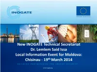 The INOGATE Programme