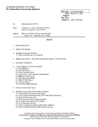 Accredited Standards Committee* X3, Information Processing Systems Doc