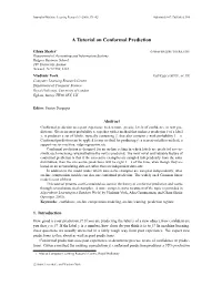 A Tutorial on Conformal Prediction