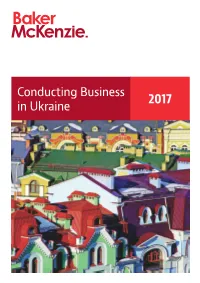 Conducting Business in Ukraine Brochure