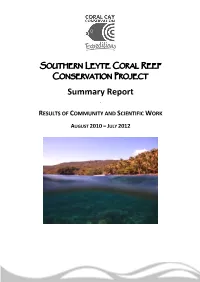 Coral Cay Conservation (2012)