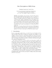 Fair Encryption of RSA Keys
