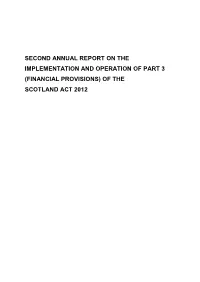 First Annual Report on the Implementation And