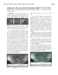 Insights from the Spatial Distribution of Floor-Fractured and Concentric Craters