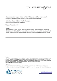 Mind‐Wandering While Reading: Attentional Decoupling, Mindless Reading and the Cascade Model of Inattention