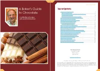 A Baker's Guide to Chocolate