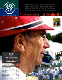 Celebration at H a L L E T T ! M G V R 2Y E A5 R S