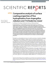 Comparative Analysis of Surface Coating Properties of Five