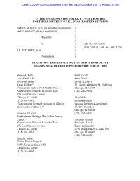 Money V. Pritzker Preliminary Injunction