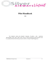 Pilot Handbook 2020