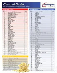 Channel Guide