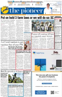 Delhi “We Don’T See Why There Is to Solve the Strike”