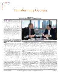 To Download a PDF of an Interview with His Excellency Irakli Garibashvili, Prime Minister
