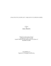Creation of an Hgis Database