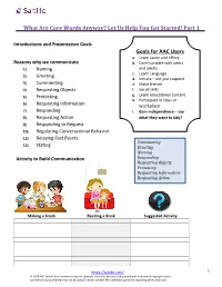 What Are Core Words Anyway? Let Us Help You Get Started! Part 1 Goals for AAC Users