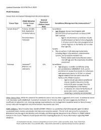 PALB2 Clinical Guide