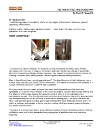 THE PAIN of FRETTING CORROSION by David P