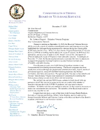 Board of Veterans Services