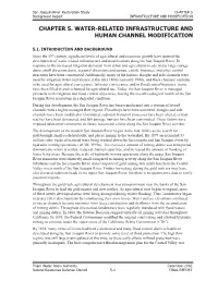 Chapter 5. Water-Related Infrastructure and Human Channel Modification