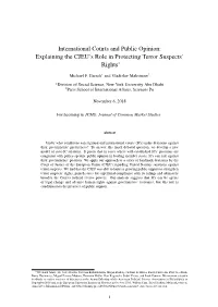 International Courts and Public Opinion: Explaining the CJEU's
