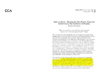 Aldo Van Eyck – Shaping the New Reality from the In-Between to the Aesthetics of Number Francis Strauven