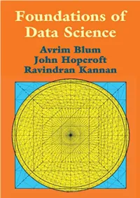 Avrim Blum, John Hopcroft, Ravindran Kannan