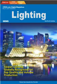 Taiwan Lighting, Globally Recognized for Top Quality And