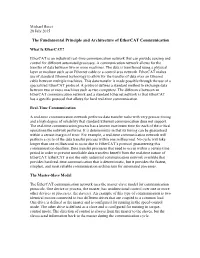 Technical Definition and Description Final Draft
