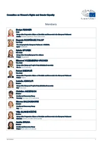 List of Members