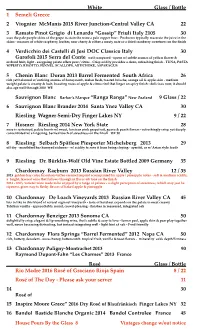 Menu Wine 9:16
