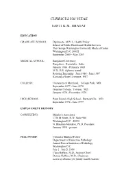 Curriculum Vitae