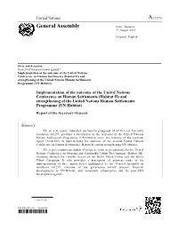 General Assembly Distr.: General 13 August 2014