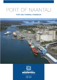 Port of Naantali Handbook