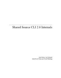 Shared Source CLI 2.0 Internals