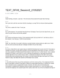 TEXT OFH9 Session2 21052021