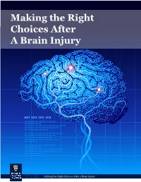 Making the Right Choices After a Brain Injury