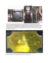 The Seth Thomas Sidereal Clock, Now Located in the UH Institute for Astronomy Library