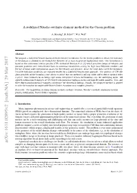 A Stabilized Nitsche Cut Finite Element Method for the Oseen Problem