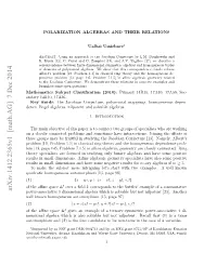 Arxiv:1412.2365V1 [Math.AG]