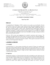 Community Board No. 2, M Anhattan