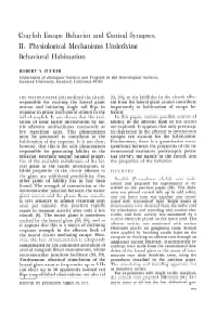 Crayfish Escape Behavior and Central Synapses. II. Physiological Mechanisms Underlying Behavioral Habituation