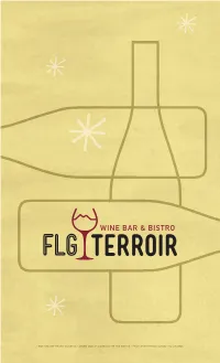 FLG Terroir Bottle List 05-01-18