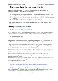 Ibsurgeon Interbase/Firebird Database Information Tool