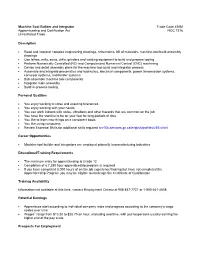 Machine-Tool Builder and Integrator Apprenticeship and Certification Act