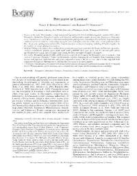 Phylogeny of Lamiidae Reveals Increased Resolution and Support for Internal Relationships That Have Remained Elusive